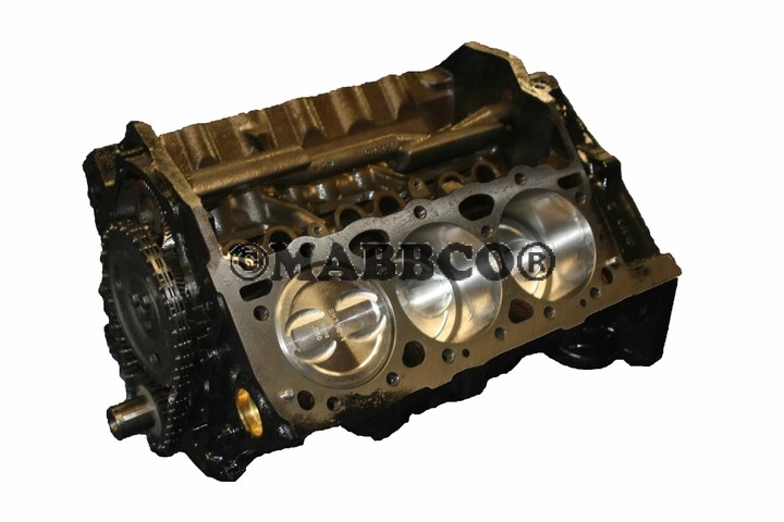 MARINE GM Chevrolet 4.3 262 Short Block 1992-1995 with a Balance Shaft - NO CORE REQUIRED - 90 Day Limited Warranty