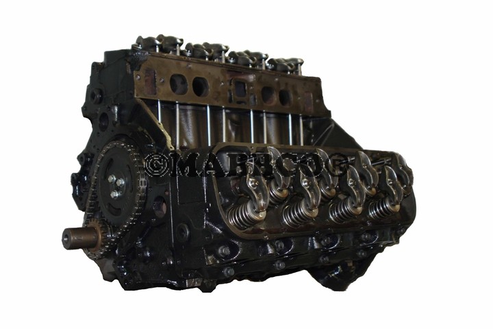MARINE GM Chevrolet 7.4 454 Long Block 1970-1990 4-Bolt - NO CORE REQUIRED - 90 Day Limited Warranty