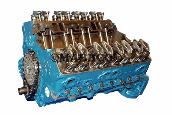 GM Chevrolet 350 5.7 Premium Long Block 1970-1979 LHD 2-Bolt - NO CORE REQUIRED - 1 Year Limited Warranty