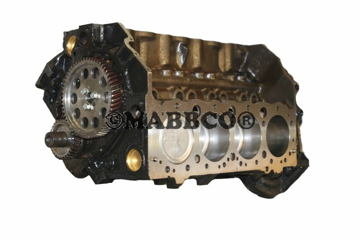 MARINE GM Chevrolet 5.0 305 Short Block 1970-1979 LHD Reverse Rotation - NO CORE REQUIRED - 