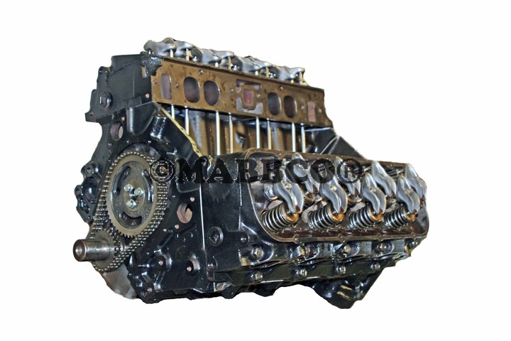 GM Chevrolet 366 6.0 Premium Long Block 1968-1990 - NO CORE REQUIRED - 1 Year Limited Warranty 