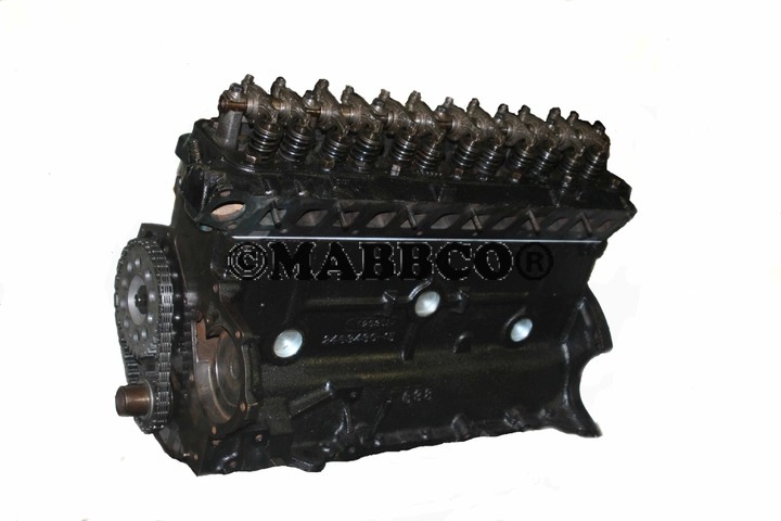 Dodge Chrysler 225 3.7 Premium Long Block 1981-1987 Slant Six - NO CORE REQUIRED - 1 Year Limited Warranty 