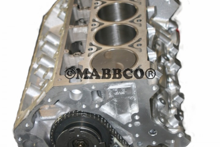 GM Chevrolet 5.3 325 Short Block 2010-2014 Aluminum Block with AFM and VVT - NO CORE REQUIRED