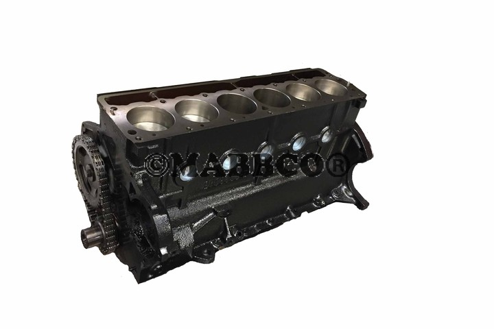 Chrysler Dodge 3.7 225 Short Block 1967-1974 Slant Six - NO CORE REQUIRED - 90 Day Limited Warranty